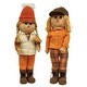 preview thumbnail 2 of 0, Cozy Standing Raggedy Scarecrow Boy Or Girl 2 Asstd. - 28" H x 5" W x 10" D