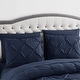 preview thumbnail 5 of 19, Sweet Home Collection 8 Piece Pinch Pleated Bed In a Bag All Season Complete Set