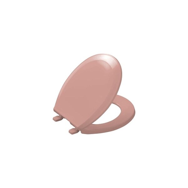 Kohler K-4662 Lustra Q2 Round Closed-Front Toilet Seat with Quick-Release and Quick Attach Hinges
