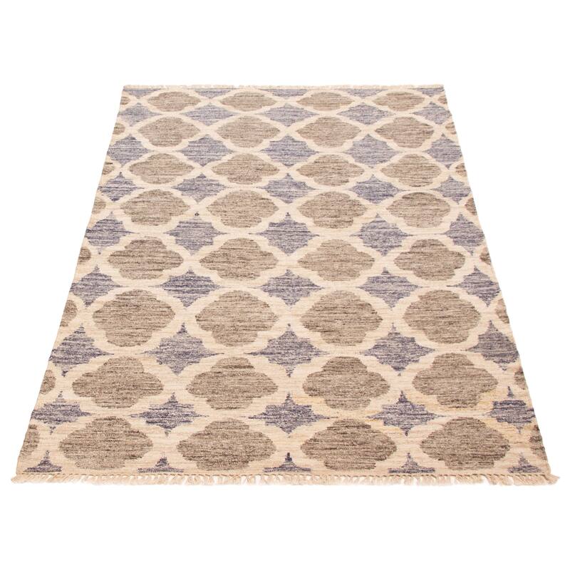 Ankara Ivory Kilim 5'1" x 8'1" - 5'1 x 8'1