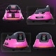 preview thumbnail 18 of 16, Aosom 12V Bumper Car for Kids 1.5-5 Years Old, Electric Ride On Bumper with 360 Degree Spin