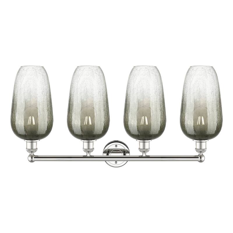 Innovations Lighting Endless Possibilities Edison - Brookhaven Flute - 4 Light 34" Bath Vanity Light
