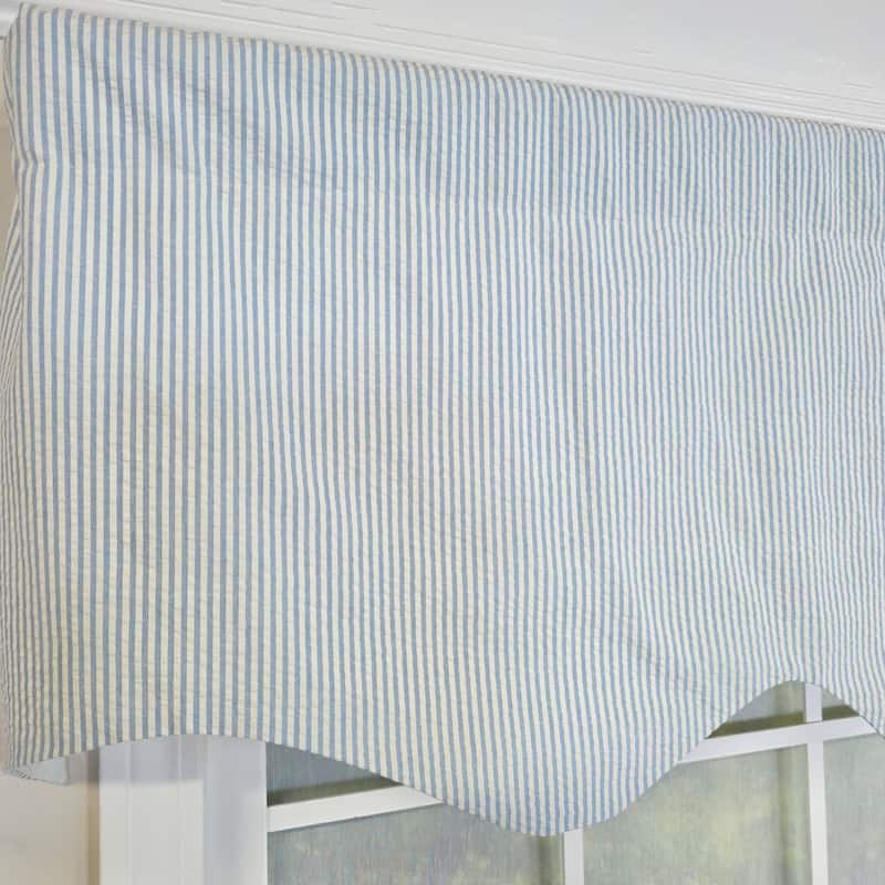 RLF Home Seersucker Regal Valance