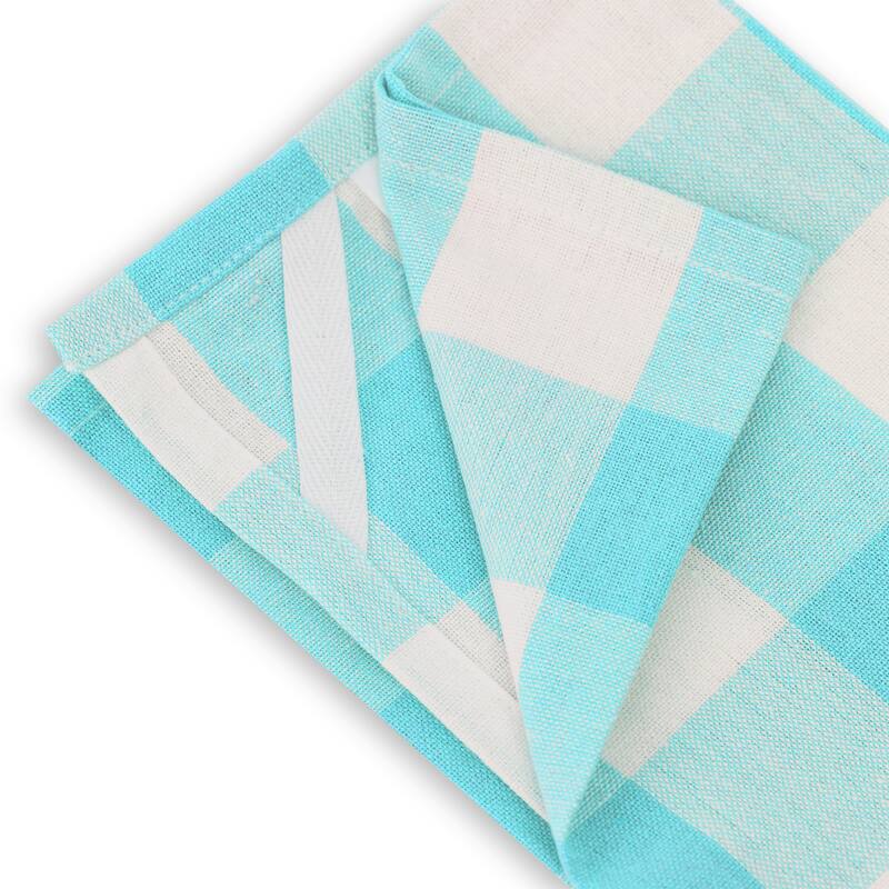 Country Check Kitchen Towel - 18x28