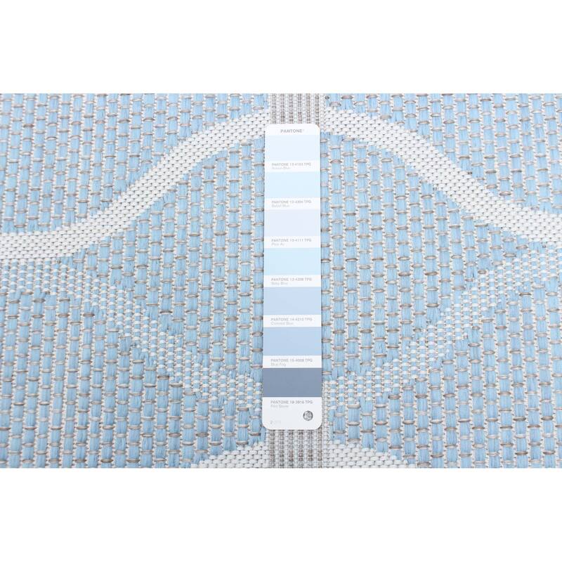 ECARPETGALLERY Veranda Abstract Indoor/ Outdoor Rug