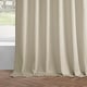 preview thumbnail 9 of 11, Exclusive Fabrics Simply Velvet Room Darkening Curtains 2 Panels Set - Velvet Window Curtains for Living Room & Bedroom