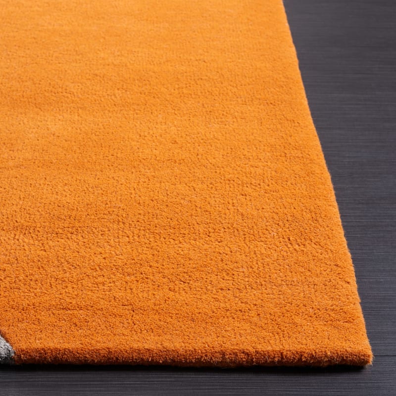 SAFAVIEH Handmade Rodeo Drive Vutka Mid-Century Modern Wool Rug