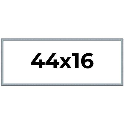 44x16 Frame Rustic Sky Blue Solid Wood Picture Frame | 0.75 Inch