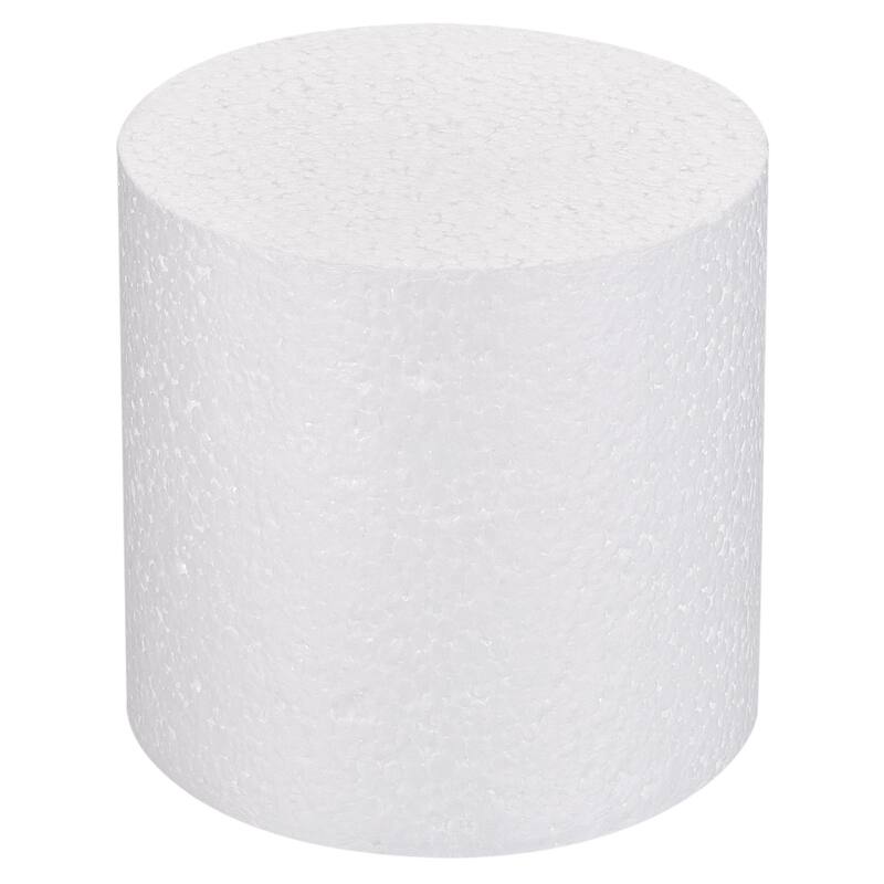 Round Foam Cake Dummy Circle Dummy Cake Set for Wedding - White