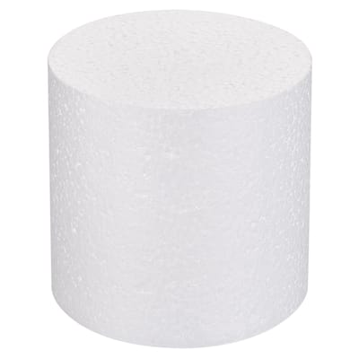 Round Foam Cake Dummy Circle Dummy Cake Set for Wedding - White