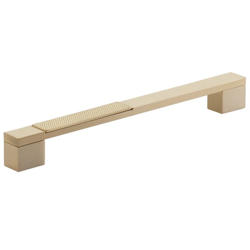 Schaub and Company 211003 Urbano 8" Center to Center Euro Urban Modern - Signature Satin Brass