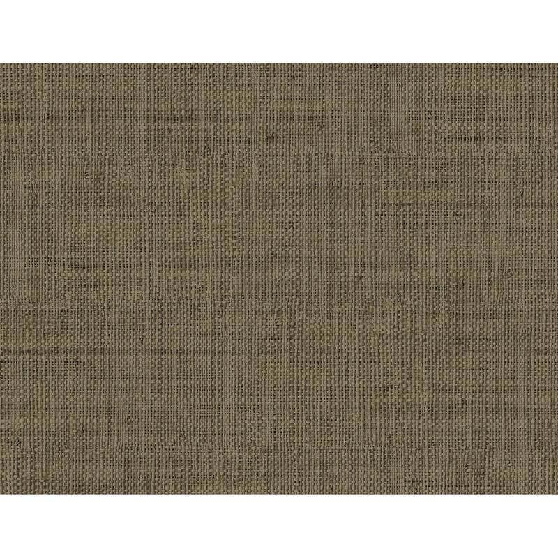 Seabrook Designs Wild Bind Embossed Vinyl Unpasted Wallpaper - 27 in W x 27 ft. L - Coffee