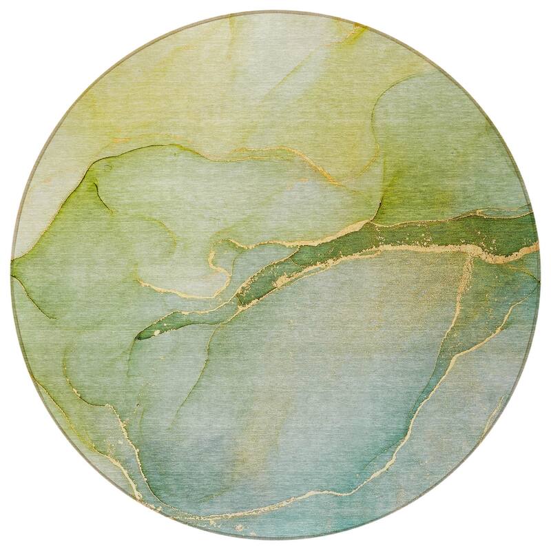 Allus Contemporary Abstract Weather Resistant Timeless Fusion Outdoor Rug