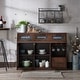 preview thumbnail 13 of 17, The Gray Barn Red River 3-drawer Buffet