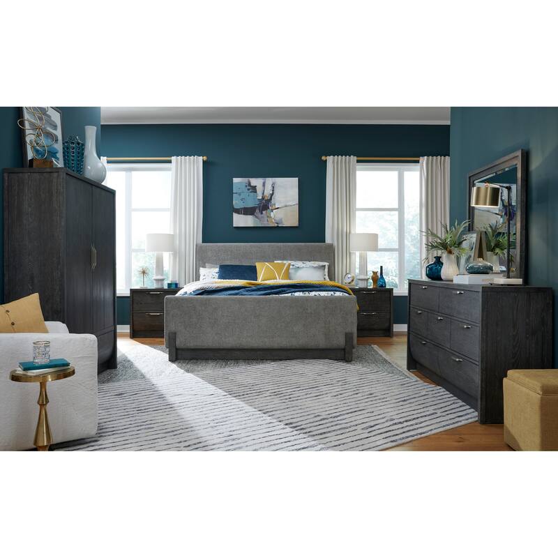 Magnussen Home Kinsley Black Heron Drawer Nightstand