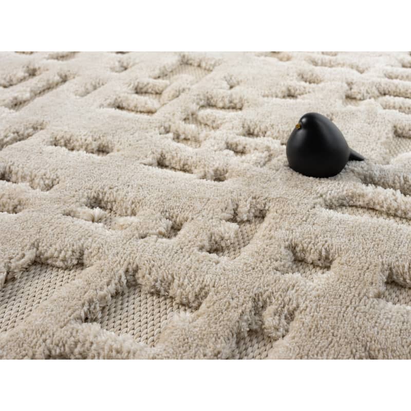 Natural Collection Modern Abstract Area Rug