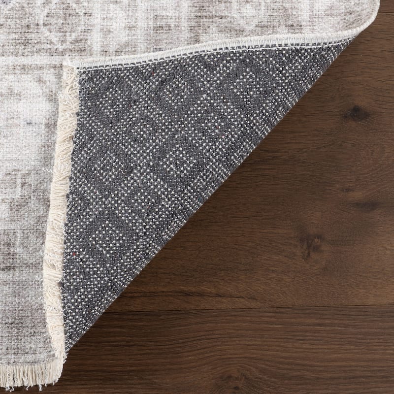 Nuloom Alexia SpinClean Traditional Machine Washable Area Rug