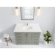 preview thumbnail 156 of 161, Willow Collection 48 in W x 22 in D x 36 in H Boston Single Bowl Sink Bathroom Vanity with Countertop