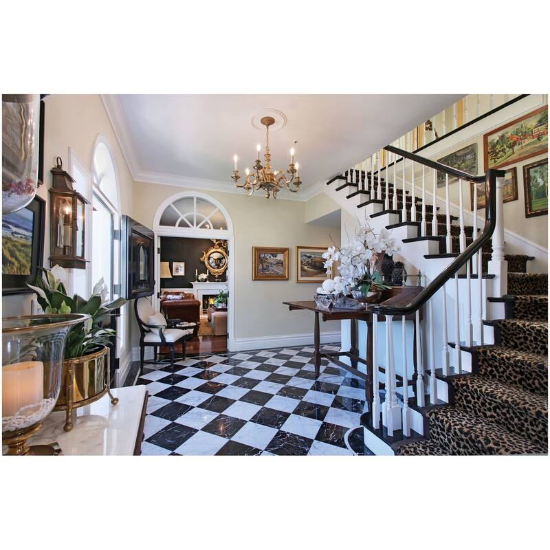 Ackland AKTMT12X12P-CA 12" x 12" Marble Solid Floor and Wall Tile -