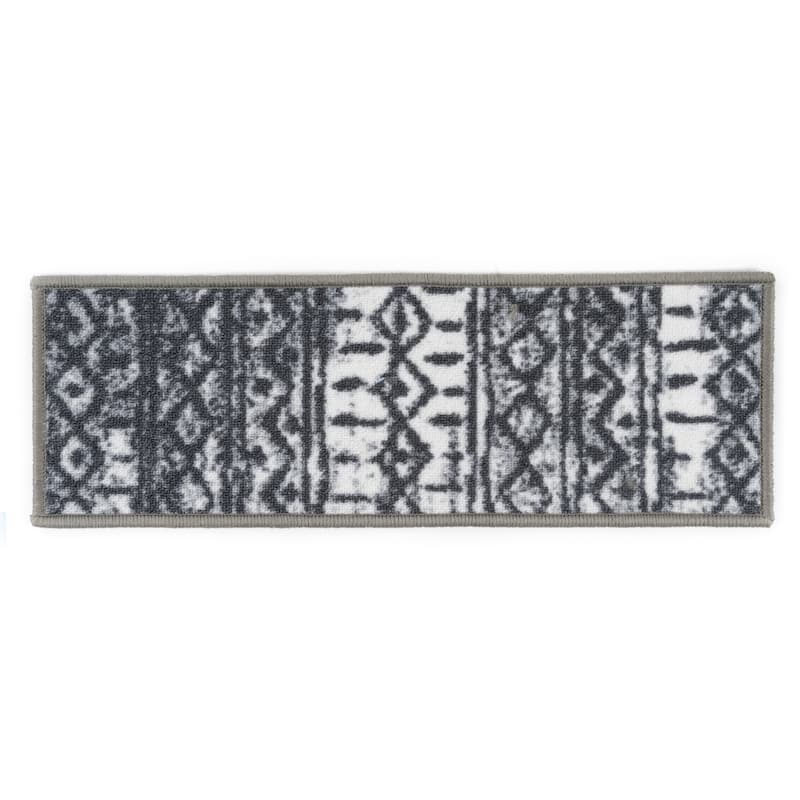 World Rug Gallery Boho Trellis Non-Slip Stair Treads