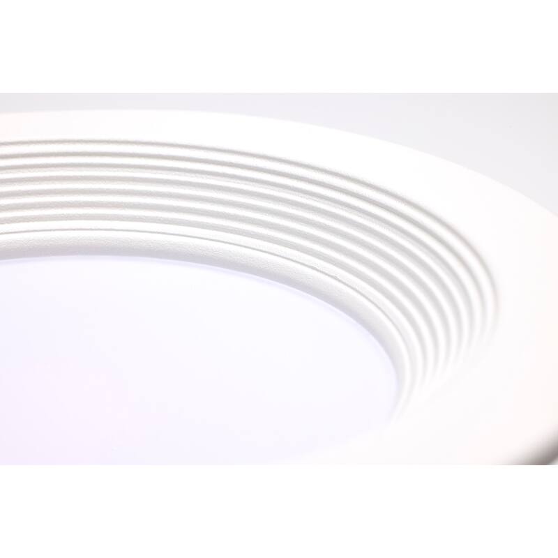 10.5W LED Retrofit Downlight 4in. Round Starfish IOT RGB & Tunable White 120V 90 CRI