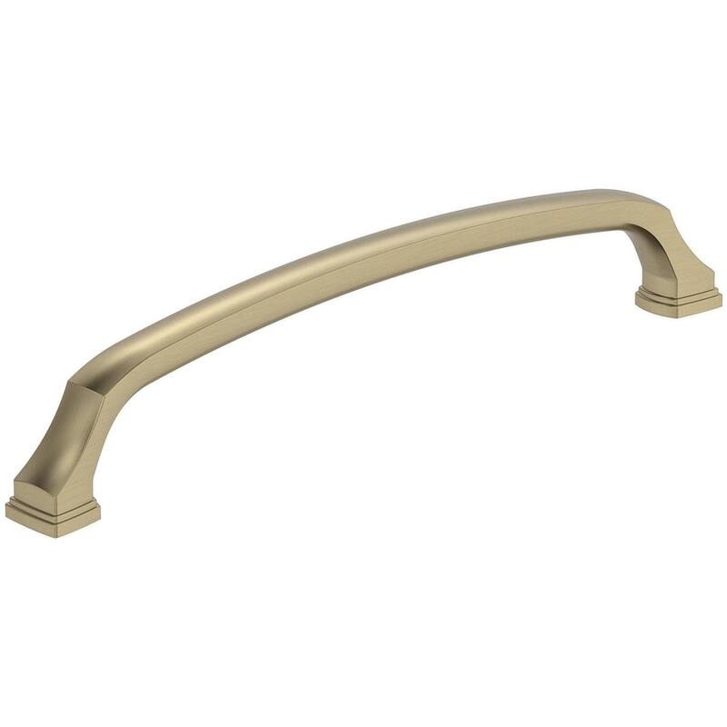 Amerock BP55351 Revitalize 8" Center to Center Handle Cabinet Pull - Golden Champagne