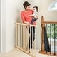 preview thumbnail 9 of 11, Walk-Thru 32" Top of Stairs Baby Gate