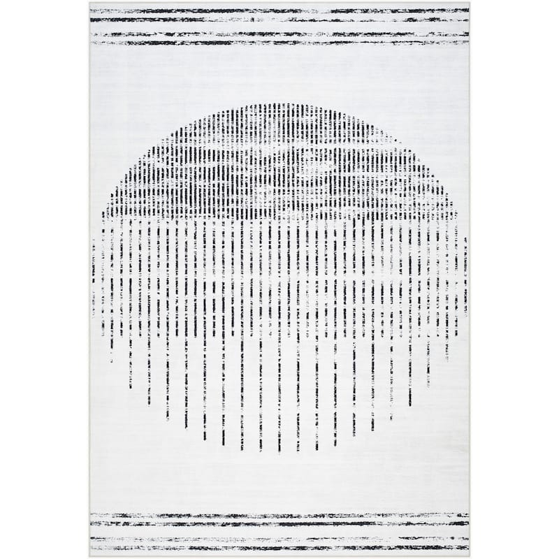 Livabliss Scandinavian Lavable Ombre Washable Area Rug