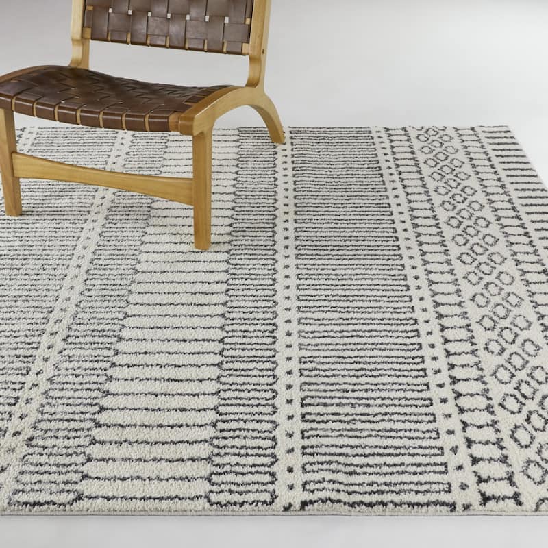 Jeanne Transitional Striped Area Rug