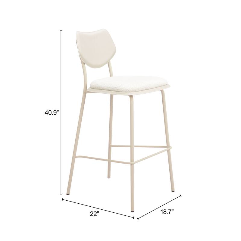 Zeal Barstool Light Gray