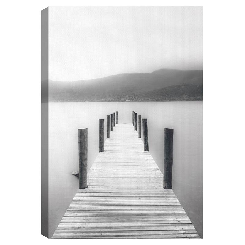 Ethereal Walkway Perspective by Alan Copson Canvas Art Print by Alan Copson Canvas Art Print