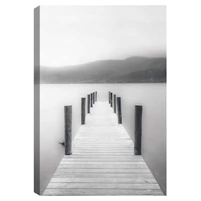 Ethereal Walkway Perspective by Alan Copson Canvas Art Print by Alan Copson Canvas Art Print