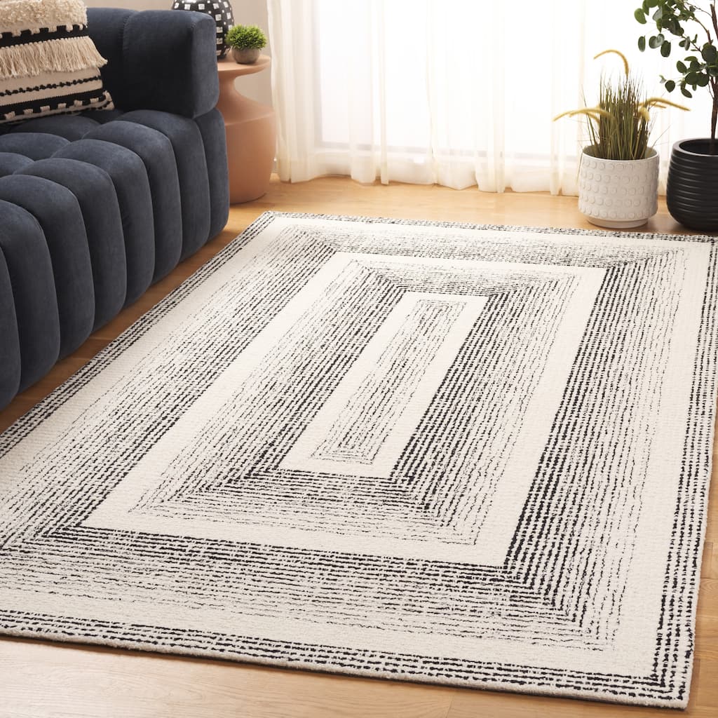 SAFAVIEH Handmade Pine Jodine Modern Wool Rug