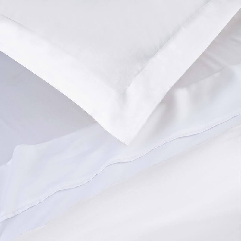 Superior Modal From Beechwood 400 Thread Count Solid Duvet Cover Set