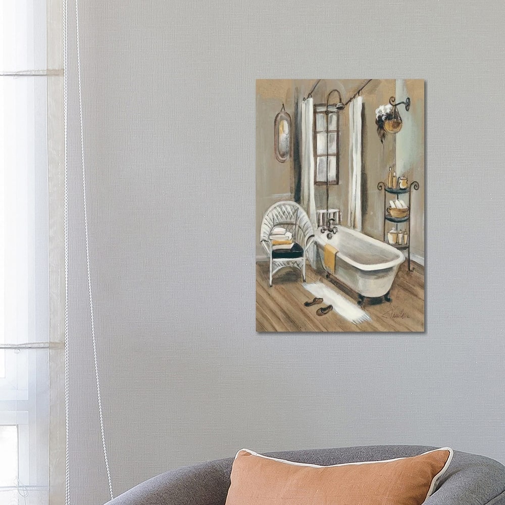 iCanvas "French Bath II" by Silvia Vassileva Canvas Print