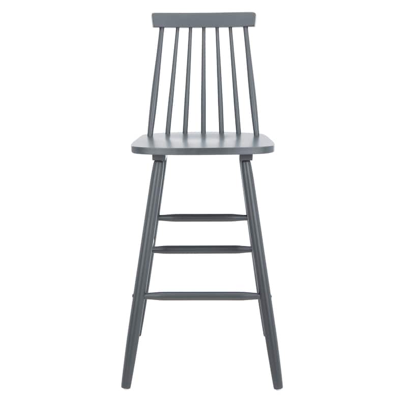 SAFAVIEH Beaufort 30-in. Spindle Farmhouse Bar Stools (Set of 2) - 19"W x 21"D x 45"H