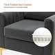 preview thumbnail 6 of 43, Ganymedes Modern Velvet Accent Arm Chair with Golden Legs by HULALA HOME