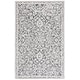 preview thumbnail 2 of 13, Lauren Ralph Lauren Handmade Megha Transitional Wool Rug 5' x 8' - Black/Ivory - Rectangle