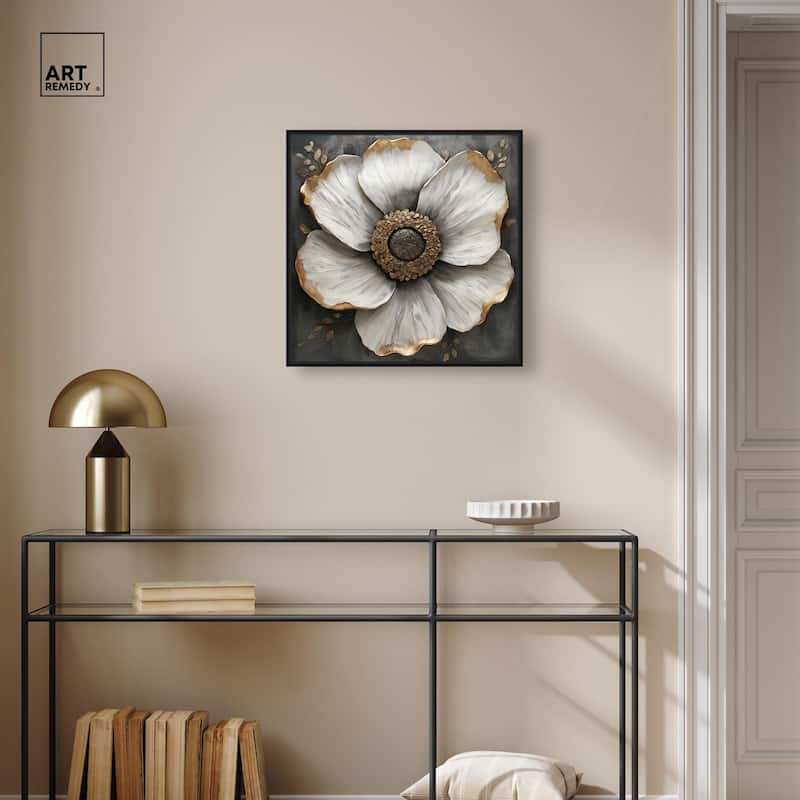 Sculpted Sepals I Canvas by Art Remedy