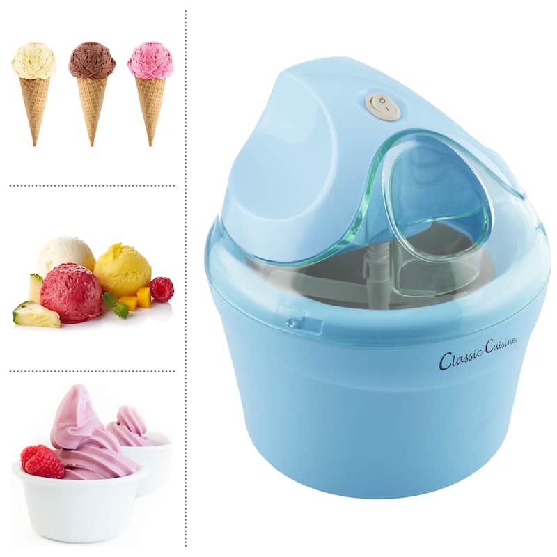 Ice Cream Maker - 1QT Ice Cream Machine by Classic Cuisine