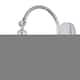 Option Polished Chrome / White Mouchette
