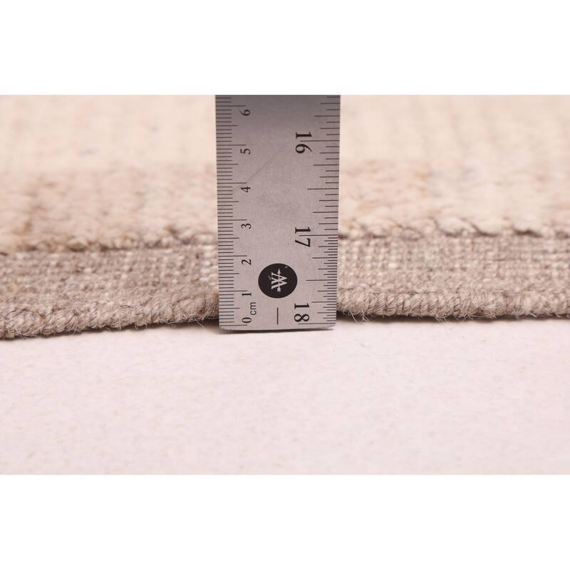 ECARPETGALLERY Hand-knotted Pak Finest Marrakesh Cream Wool Rug - 8'10 x 12'3