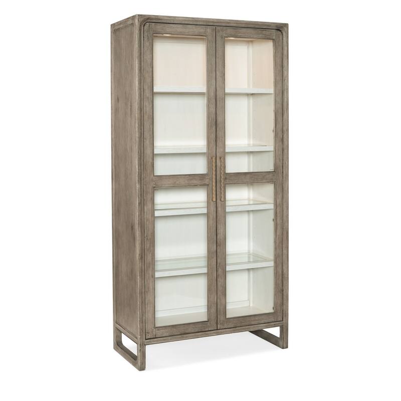 Hooker Furniture 6350-75906 Serenity 42" Wide Wood Veneer Display - Gray