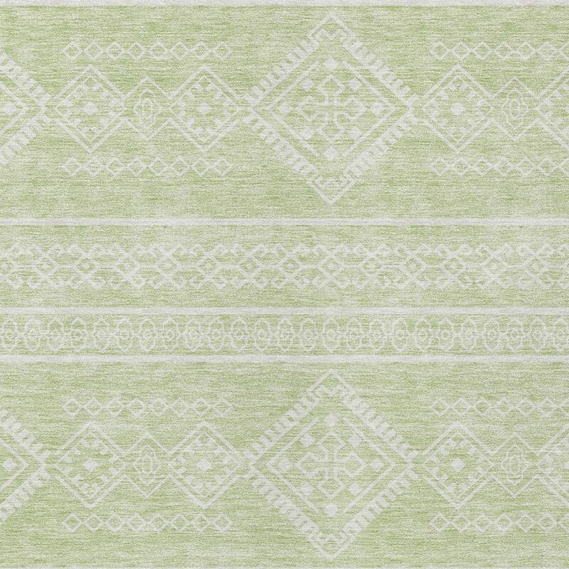 HomeRoots Southwestern Transitional Rectangle Outdoor Rug