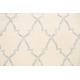 preview thumbnail 3 of 5, Trellis Geometric Wool/ Silk Area Rug Oriental Modern Hand-tufted - 5'0" x 8'0"