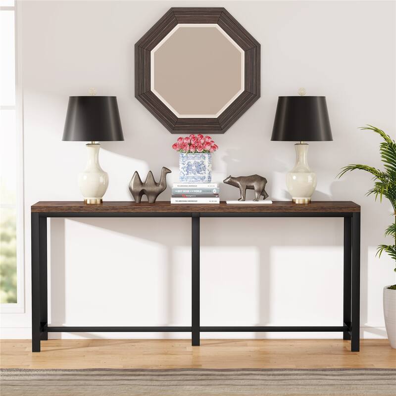 Narrow Long Entryway Table Sofa Table Console Table