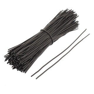 Shop Unique Bargains 300pcs 150mm Black Data Cable Organizer