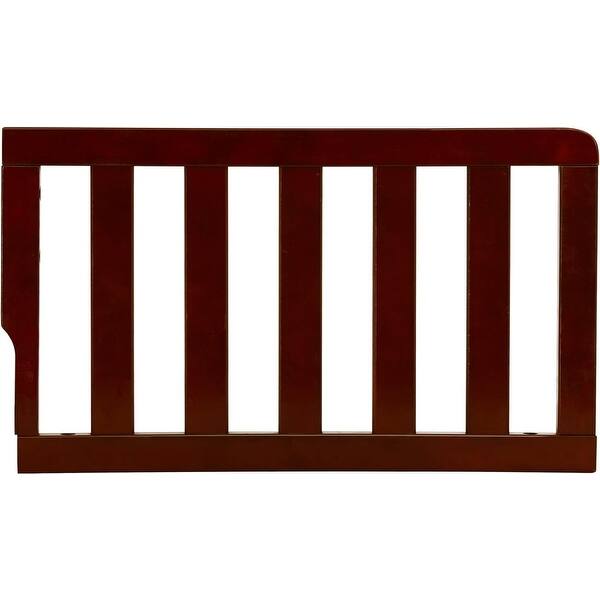 slide 2 of 6, Dream On Me Universal Convertible Crib Toddler Guard Rail Espresso