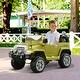 preview thumbnail 7 of 13, 12V Off-Road Truck Ride-On for Kids, Remote Control, MP3, Working Horn, High/Low Speed, Black