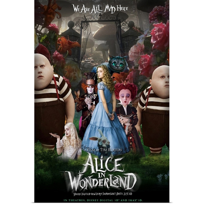 Alice in Wonderland アートパネル Alice in Wonderland (2010)